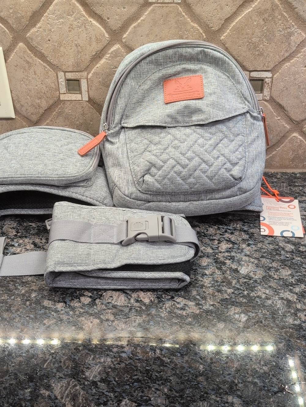 Fawnest brand baby hip seat